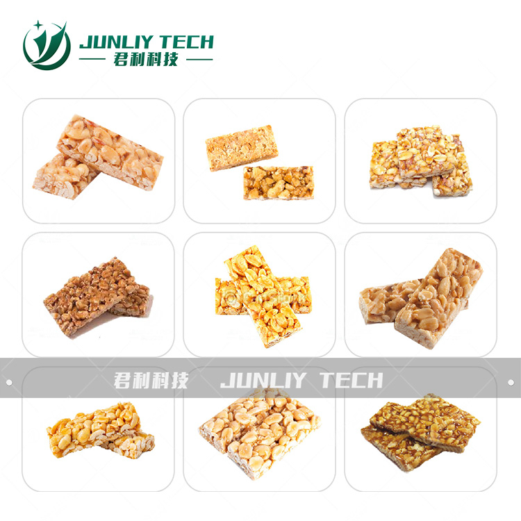 Automatic Peanut Candy Bar Processing Line