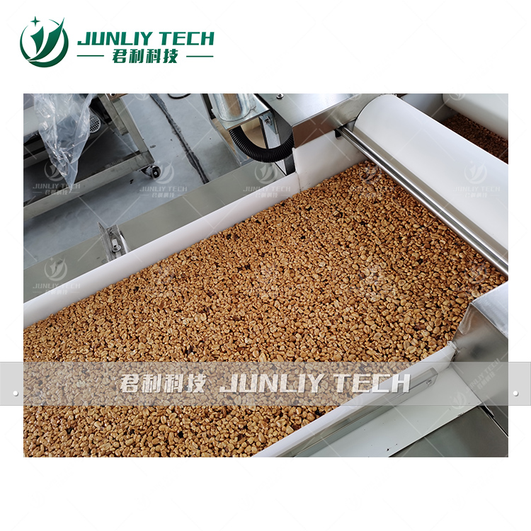 JL-40 Automatic Crispy Nuts Bar Cutting and Forming Machine