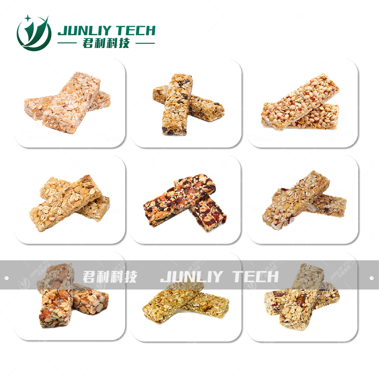 Automatic Nuts Cereal Bar Cooking and Mixing Machine