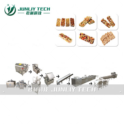 JUNLIY Nuts Candy Bar Production Line 