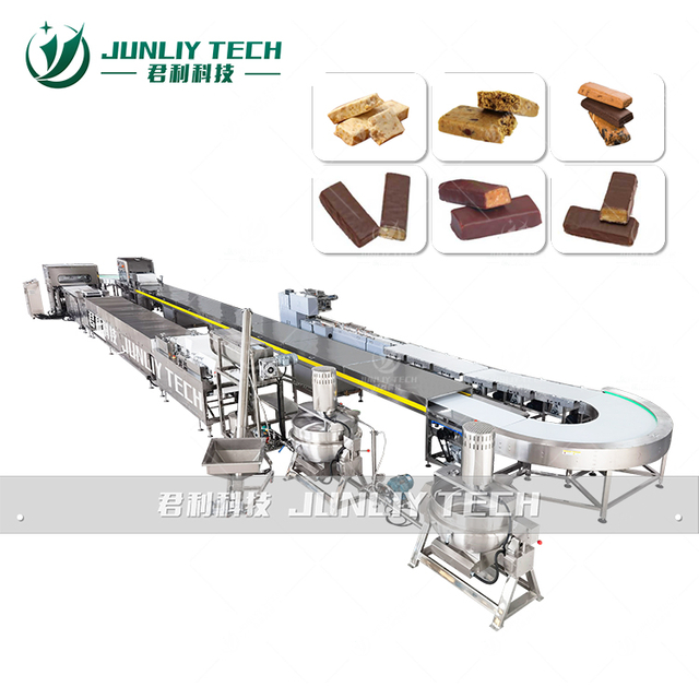 JL-Automatic Chocolate Granola Snack Bar Production Line