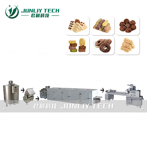 JUNLIY Oatmeal Chocolate Production Line 