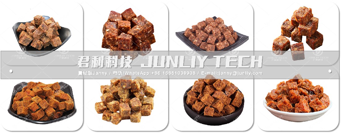 Dried Beef Cubes Production Line 