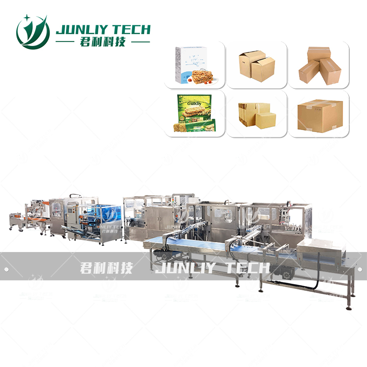 Automatic Carton Forming Filling Sealing Packing Line