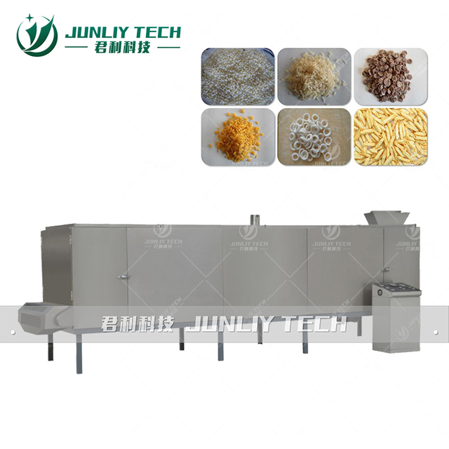 JL- Automatic Breakfast Cereal Corn Flakes Snack Baking Oven 