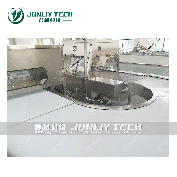180 Degree Turn Curved Belt Conveyor