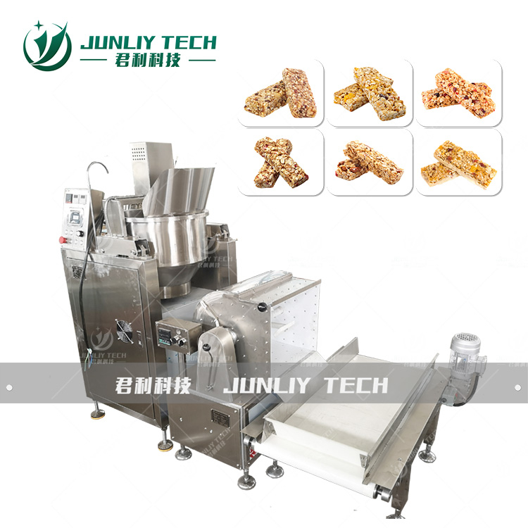 Automatic Nuts Cereal Bar Cooking and Mixing Machine