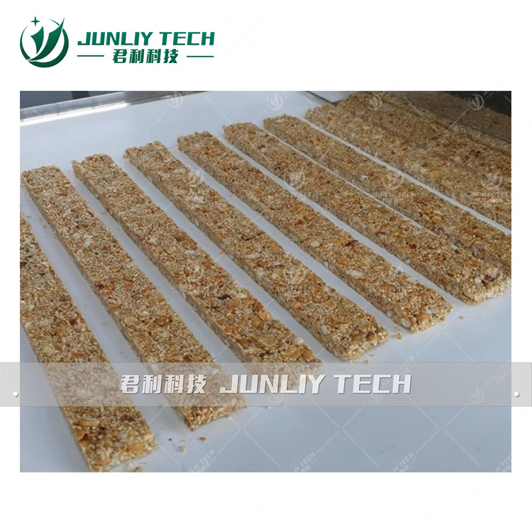 JL-40 Automatic Crispy Nuts Bar Cutting and Forming Machine