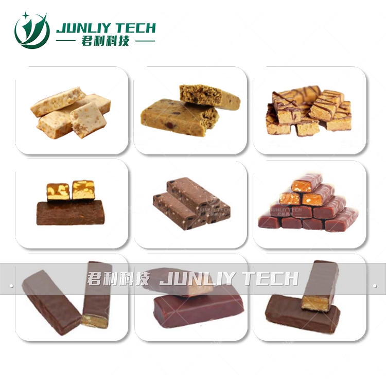 JL-Automatic Chocolate Granola Snack Bar Production Line