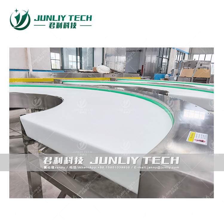 180 Degree Turn Curved Belt Conveyor