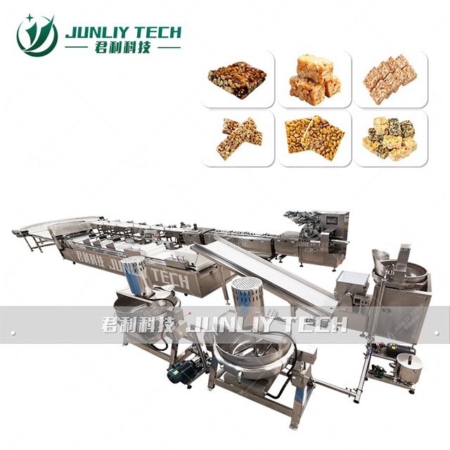 JUNLIY Peanut Bar & Peanut Candy Production Line 