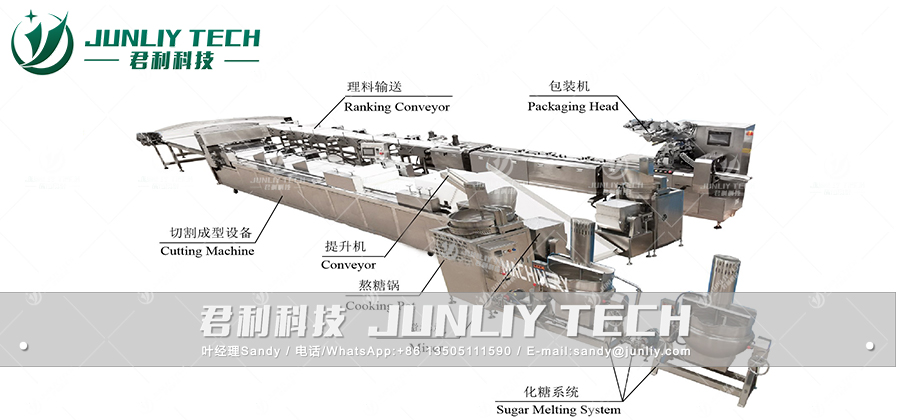 Peanut Candy Chikki Bar Production Line