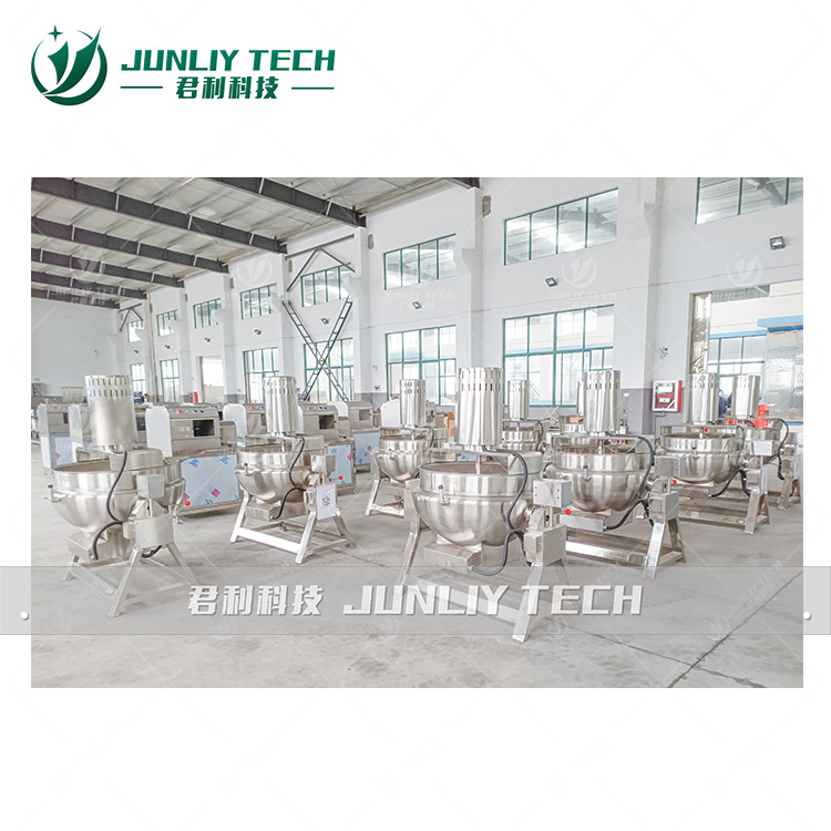 JUNLIY Automatic Cereal Bar Cooking And Mixing Machine