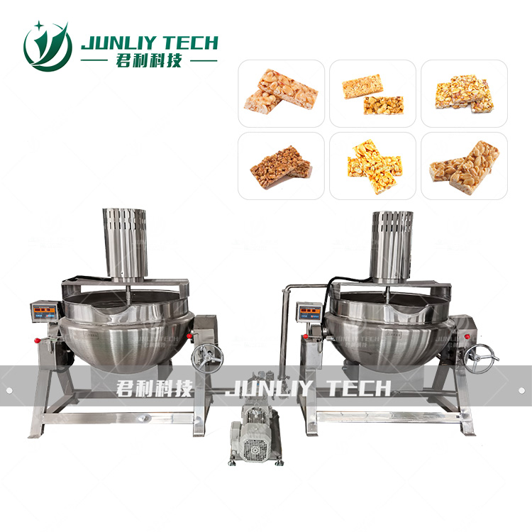 Automatic Peanut Candy Bar Processing Line