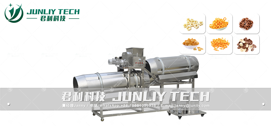 Snack Food Drum Seasoning Flavoring Machine