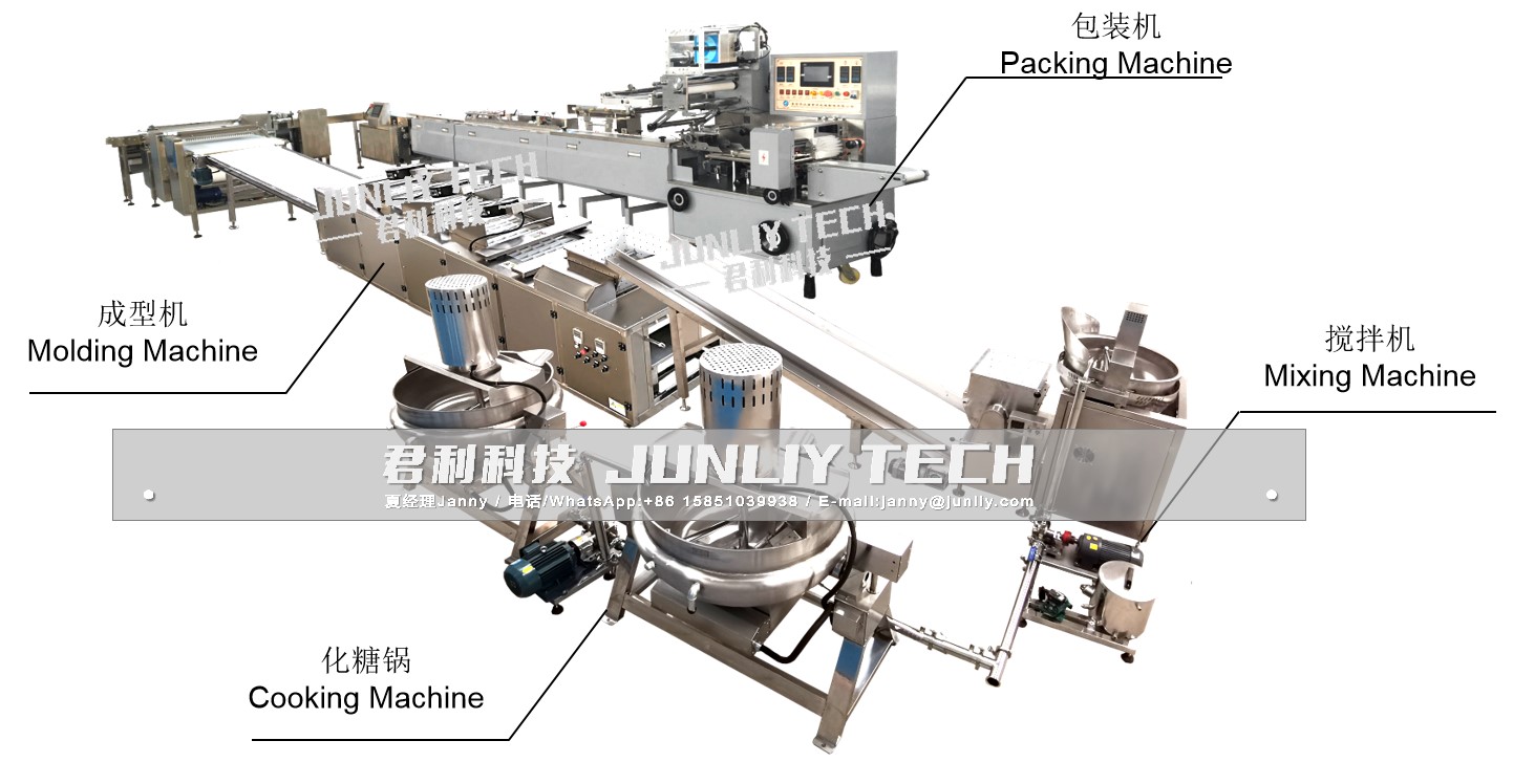 Automatic Peanut Candy Ball Production Line
