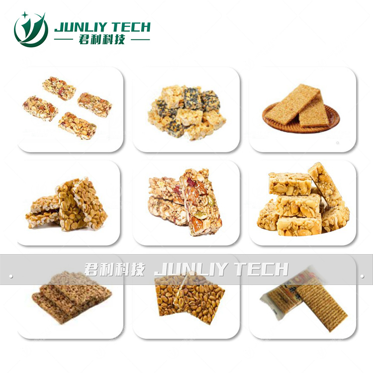 JL-40 Automatic Crispy Nuts Bar Cutting and Forming Machine