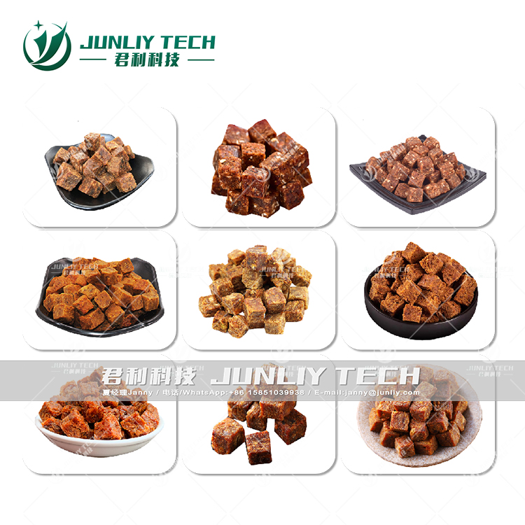 Dried Beef Cubes Production Line